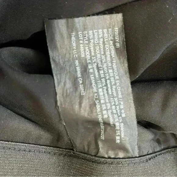 Theory Leandre Stretch Pants - Picture 5 of 5